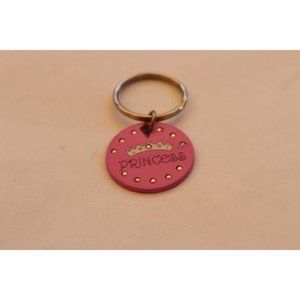 Key Ring Princess Pink NWOT Sparkle